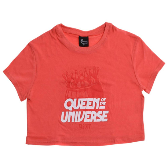 Target Παιδικό σετ Crop Top & Shorts Single Jersey Set ''Queen'' Target Παιδικό σετ Crop Top & Shorts Single Jersey Set ''Queen''